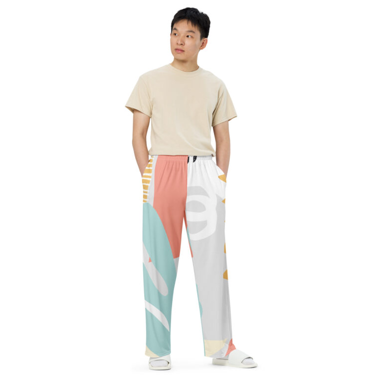 All-Over Print Unisex Wide-Leg Pants