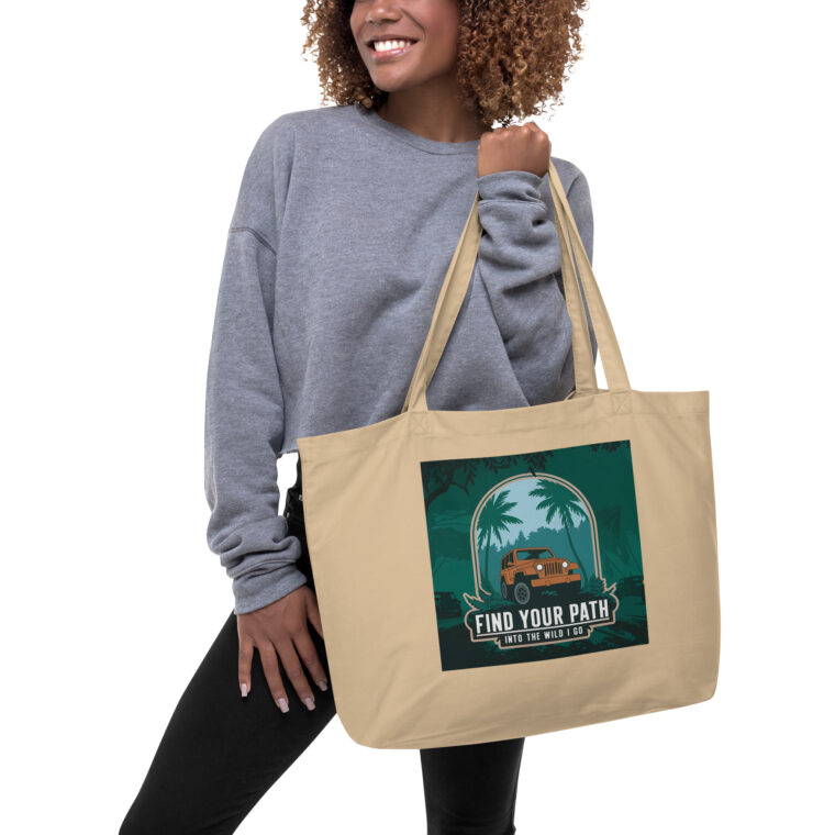 Large Organic Tote Bag - Image 2