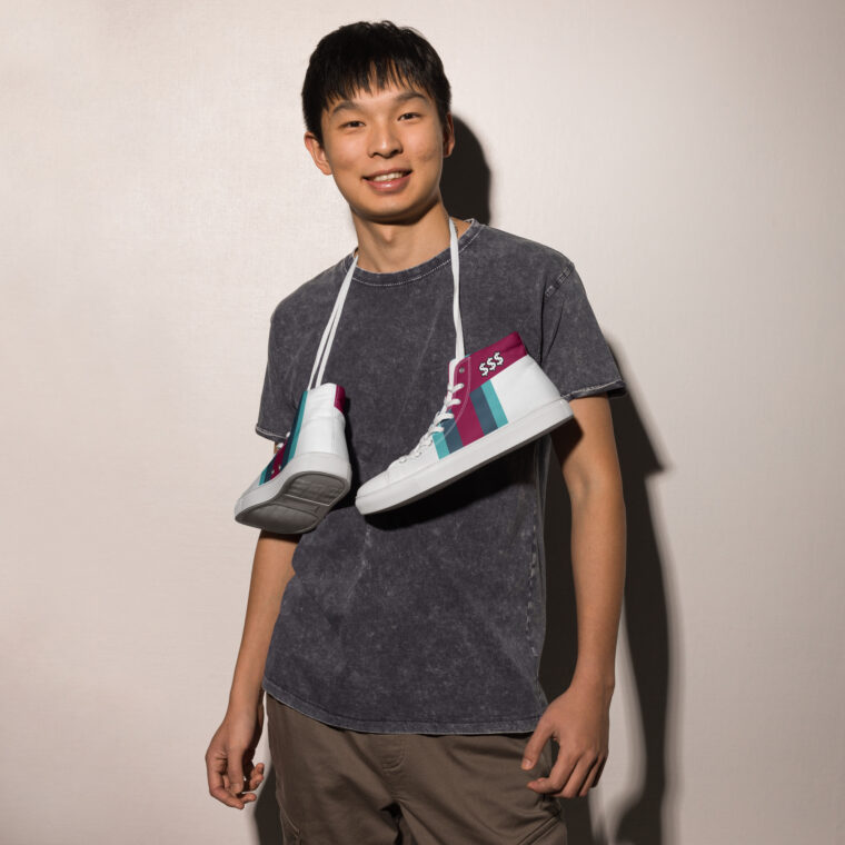 Men’s High Top Canvas Shoes - Image 3